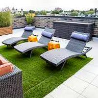 Terrasse sur le toit